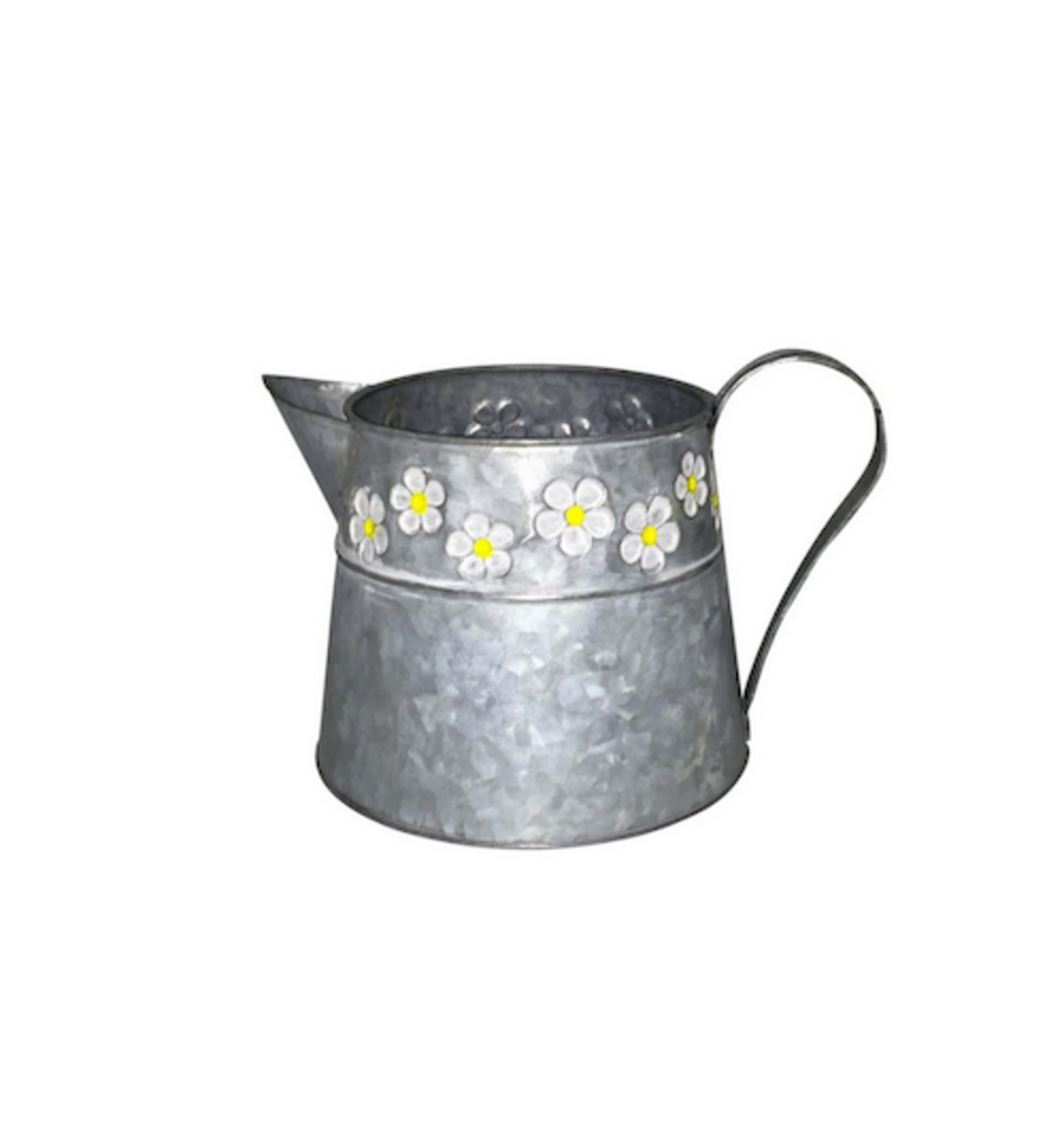 Daisy Metal Watering Can image 0
